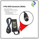 12V 7.5A AC Power Adapter with 4-Pin DIN Plug – Includes UK 3-Pin C13 Power Cord 