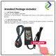 12V 7.5A AC Power Adapter with 4-Pin DIN Plug – Includes UK 3-Pin C13 Power Cord 