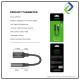 Premium MFI Audio Adapter for iPhone: Top-Quality Nylon Braided Design by APPAC Premium MFI Audio Adapter for iPhone: Top-Quality Nylon Braided Design by APPAC