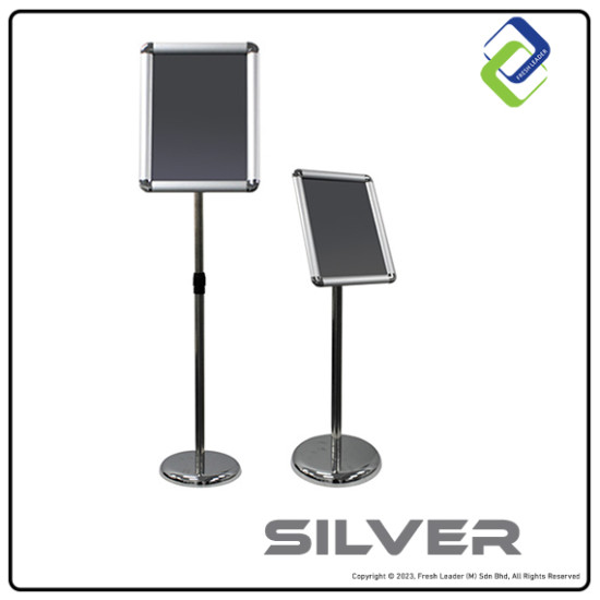A3 Size Paper Pedestal Floor Display Stand (Round Edge) A3 Size Paper Pedestal Floor Display Stand (Round Edge)