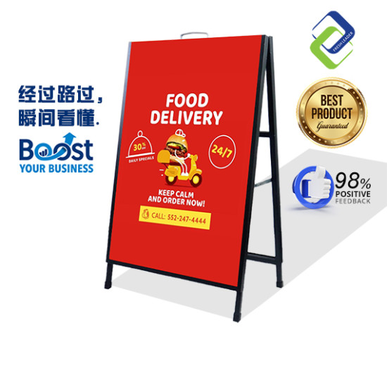 Iron Outdoor Double-Sided Display Stand (90 x 60cm) 