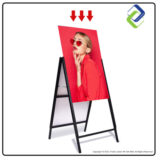 Iron Outdoor Double-Sided Display Stand (90 x 60cm) 