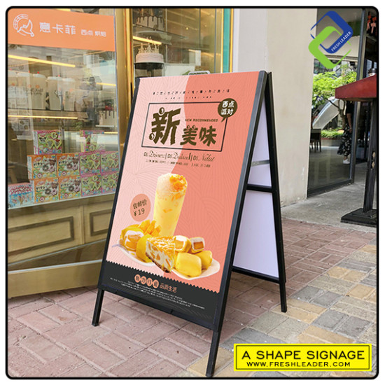 Iron Outdoor Double-Sided Display Stand (90 x 60cm) 