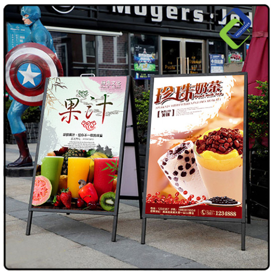 Iron Outdoor Double-Sided Display Stand (90 x 60cm) 