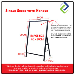 Versatile Outdoor Display Stand (90 x 60cm) for Promotions
