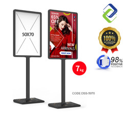 Versatile Double-Sided Windproof Display Stand