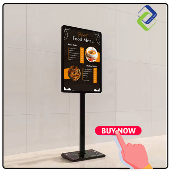 Portable Double-Sided Windproof Display Stand for Shops, Events & Promotions