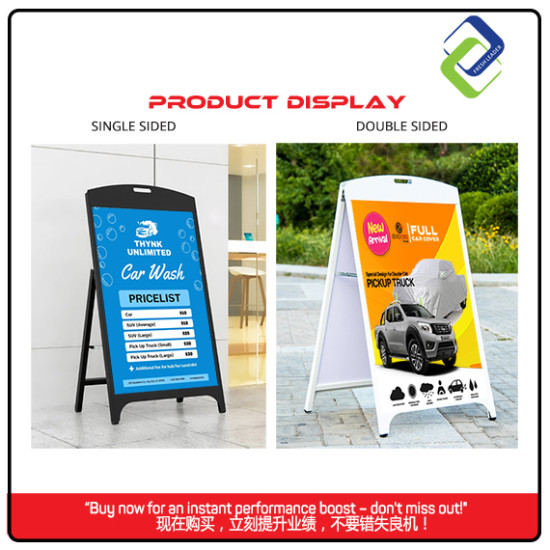 Premium Poster Board Stand (90x60cm) - Single Sided