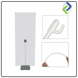 Indoor Outdoor Water Injection X Banner Stand 80 x 180cm
