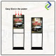 White Metal Poster Display Double Stand 60x80cm