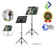 Portable Adjustable Sheet Music Stand – Sturdy Holder for Music Sheets, Books & Menus