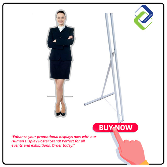 High-Quality Human Display Poster Stand (1.2m) High-Quality Human Display Poster Stand (1.2m)