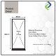 Vertical Floor Standing Advertising Poster Display Stand (Black, Size: 80x180cm) Vertical Floor Standing Advertising Poster Display Stand (Black, Size: 80x180cm)