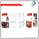 Portable Trade Show Promotion Table: Foldable Stand for Supermarket Advertising