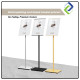 A4 Frameless Display Board with Stand - Stylish Black Design for Effective Showcases A4 Frameless Display Board with Stand - Stylish Black Design for Effective Showcases