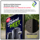 Sturdy 60x90cm Aluminum Water-Filled Display Stand – Rust-Resistant Frame with Wheels, Ideal for Outdoor Use