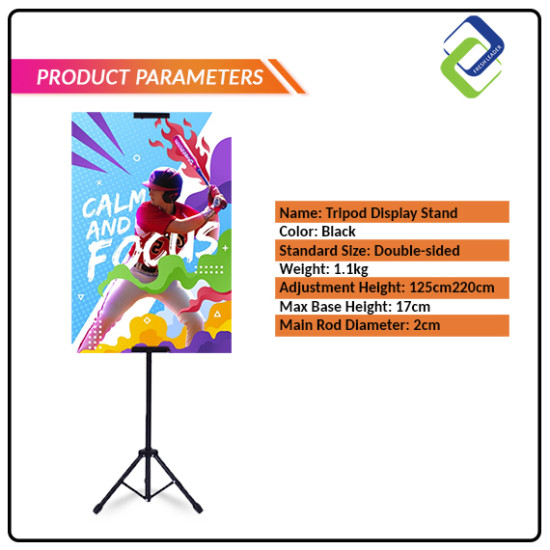 Double-Sided T Bunting Banner Display Stand with Tripod Double-Sided T Bunting Banner Display Stand with Tripod