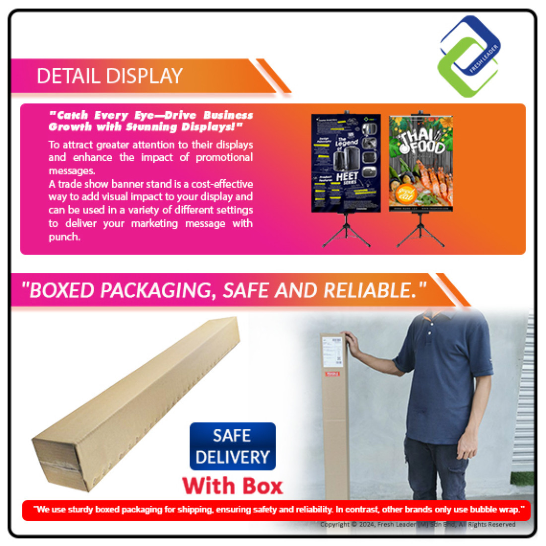 Standard T-Stand Display Bunting for Events – Wholesale & Distributor ...