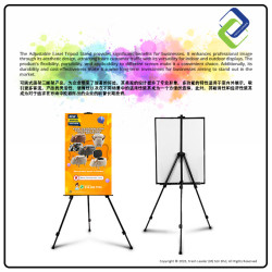 Discover the Convenience of our Adjustable Easel Tripod Stands