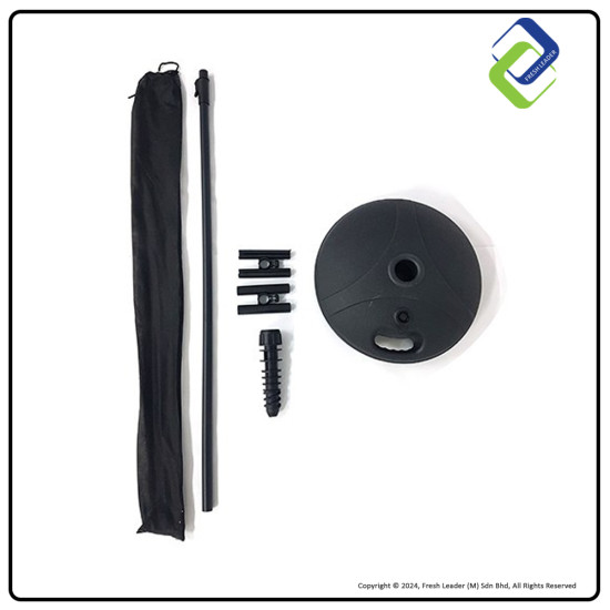 Ultimate Stability: Round Base Tripod Stand with Water Tank (200cm Height)