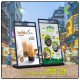 Durable Windproof Aluminum Poster Stand | 60x90cm Display Solution Durable Windproof Aluminum Poster Stand | 60x90cm Display Solution