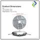 Water-Fillable PVC Base Bag, 12kg Capacity, 520mm Diameter – Stable Flag Stand Water-Fillable PVC Base Bag, 12kg Capacity, 520mm Diameter – Stable Flag Stand