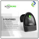 Wireless Barcode Scanner 1D – Portable and Fast Data Transfer Wireless Barcode Scanner 1D – Portable and Fast Data Transfer