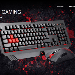 BLOODY B1500 Winner Gaming Blazing Desktop Combo Set - MOUSE + KEYBOARD
