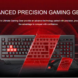 BLOODY B1500 Winner Gaming Blazing Desktop Combo Set - MOUSE + KEYBOARD