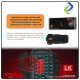Bloody B318 Gaming Keyboard – Light Strike 8 Infrared Switch for Pro Gamers