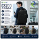 CASETEC CS200 15.6" Laptop Backpack USB Charging Waterproof Business Travel Bag