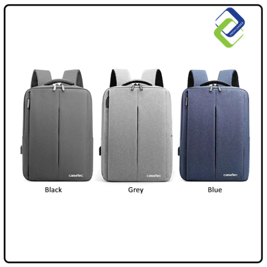 Casetec CS400 Laptop Backpack – Fits 15.6 Inch Laptops, Lightweight and Comfortable Casetec CS400 Laptop Backpack – Fits 15.6 Inch Laptops, Lightweight and Comfortable