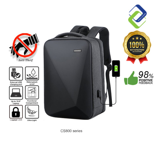 CASETEC CS800 Series 15.6-Inch Laptop Backpack – Stylish and Durable Design CASETEC CS800 Series 15.6-Inch Laptop Backpack – Stylish and Durable Design