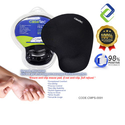 Ergonomic Wrist Support Mouse Pad by CASETEC: Relieve Strain & Improve Comfort