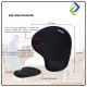 Ergonomic Wrist Support Mouse Pad by CASETEC: Relieve Strain & Improve Comfort Ergonomic Wrist Support Mouse Pad by CASETEC: Relieve Strain & Improve Comfort