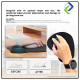 Ergonomic Wrist Support Mouse Pad by CASETEC: Relieve Strain & Improve Comfort Ergonomic Wrist Support Mouse Pad by CASETEC: Relieve Strain & Improve Comfort