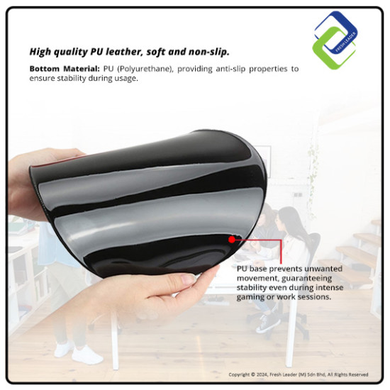 Ergonomic Wrist Support Mouse Pad by CASETEC: Relieve Strain & Improve Comfort Ergonomic Wrist Support Mouse Pad by CASETEC: Relieve Strain & Improve Comfort