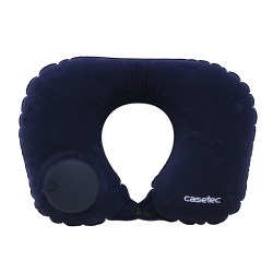 CASETEC U-Shape Air Pump Inflatable Neck Pillow