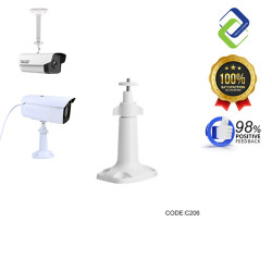 Adjustable IP Camera Wall Mount Bracket – 150mm Height x 84mm Width