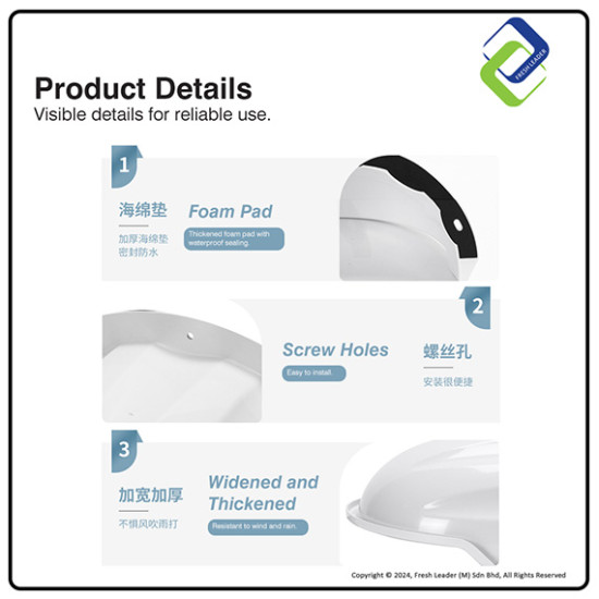 Outdoor CCTV Camera Protective Cover – Weatherproof Sunshade, Rain & Dust Protection Outdoor CCTV Camera Protective Cover – Weatherproof Sunshade, Rain & Dust Protection