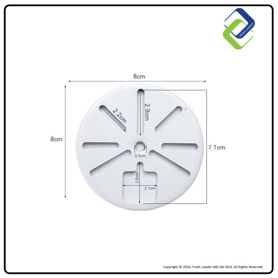 Punch-Free PTZ Camera Bracket Adapter: Universal Fit Punch-Free PTZ Camera Bracket Adapter: Universal Fit