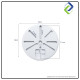 Punch-Free PTZ Camera Bracket Adapter: Universal Fit Punch-Free PTZ Camera Bracket Adapter: Universal Fit
