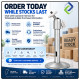 360° Adjustable CCTV Camera Mounting Bracket 215mm