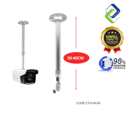 Durable Adjustable Telescopic Mount 30-60CM for Projectors and CCTV Security Cameras – Strong and Flexible Durable Adjustable Telescopic Mount 30-60CM for Projectors and CCTV Security Cameras – Strong and Flexible