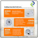 Heavy Duty CCTV Dome Camera Bracket – 100x135x160mm ABS Wall Mount Accessory Heavy Duty CCTV Dome Camera Bracket – 100x135x160mm ABS Wall Mount Accessory