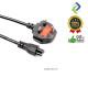 Reliable 3 Pin Laptop Charger Cable - 1.5m Length | Power Adapter Cord Reliable 3 Pin Laptop Charger Cable - 1.5m Length | Power Adapter Cord