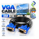 VGA Cable 3+2 Male to Male 3M – Reliable Video Cable