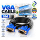 VGA Cable 3+2 Male to Male 5M – Reliable Video Cable