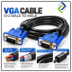 VGA Cable 3+2 Male to Male 5M – Reliable Video Cable