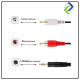 Stereo Audio Cable 3.5mm to 2 RCA Male – Universal AUX to RCA Cord for Sound Systems Stereo Audio Cable 3.5mm to 2 RCA Male – Universal AUX to RCA Cord for Sound Systems